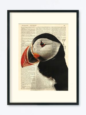 AFFICHE VINTAGE MACAREUX – COLLECTION CAMILLE DARBELLAY