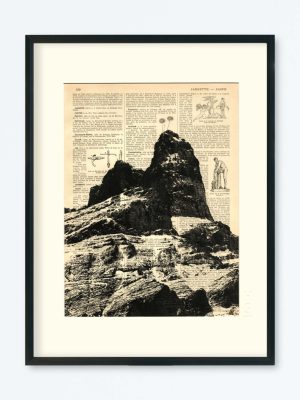AFFICHE VINTAGE DENTS DE MORCLES – COLLECTION FACE MONTAGNE