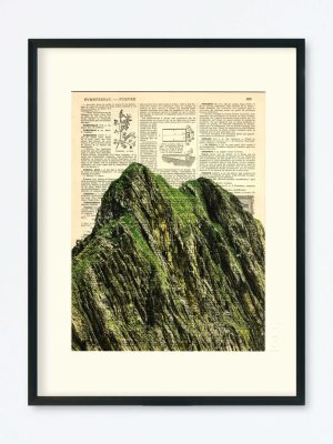 AFFICHE VINTAGE SELLE DES MORTEYS – COLLECTION FACE MONTAGNE