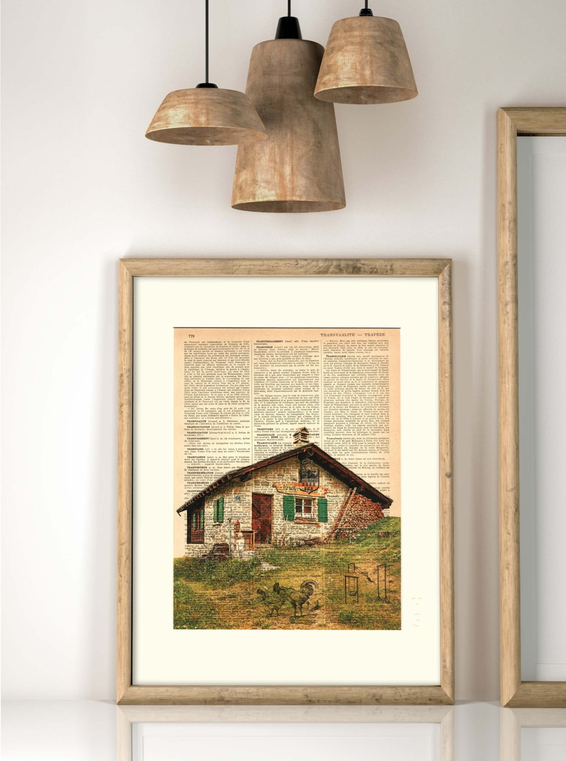 AFFICHE VINTAGE CHALET – Image 2