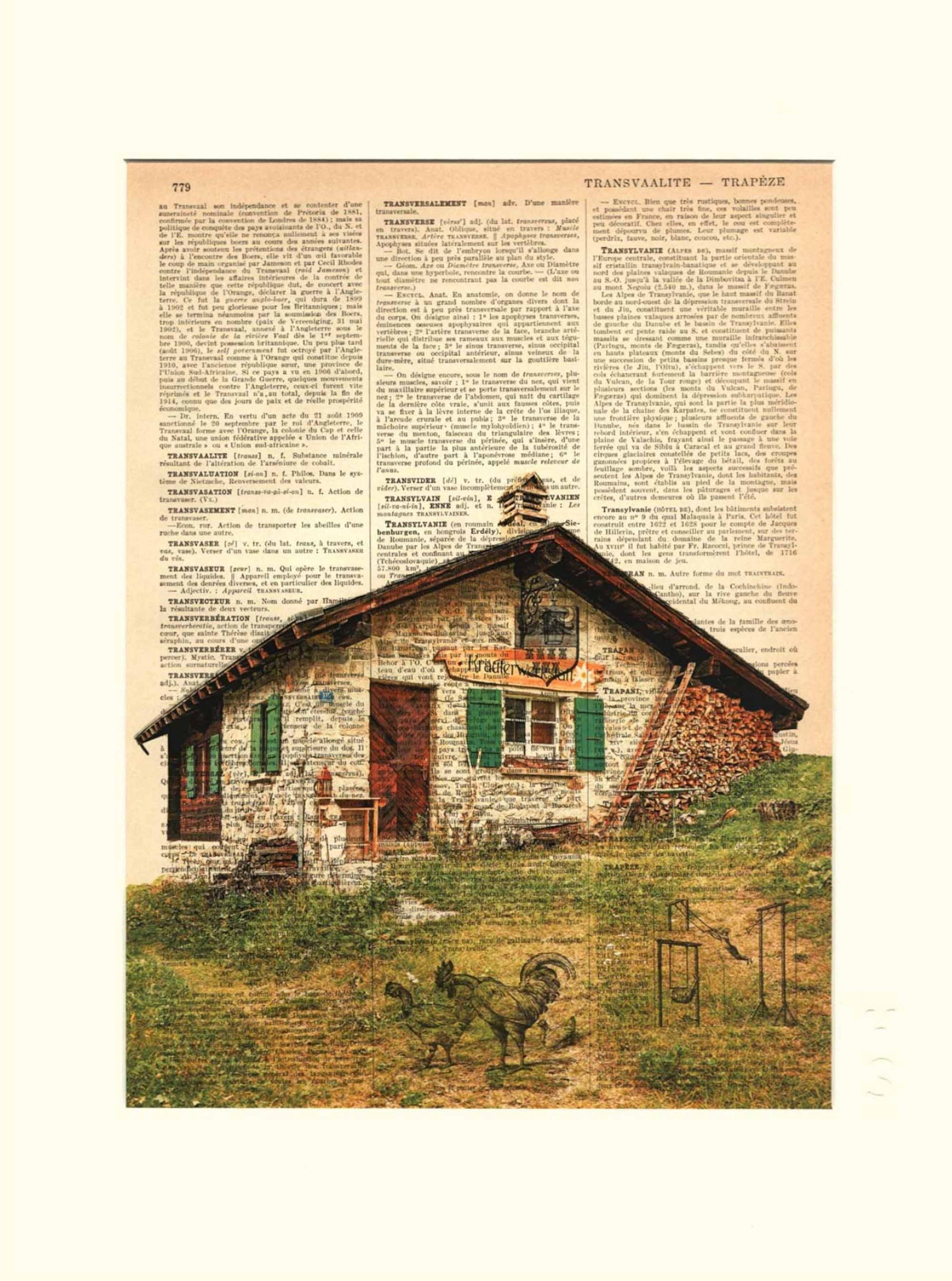 AFFICHE VINTAGE CHALET – Image 3