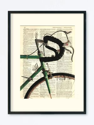 AFFICHE VINTAGE VÉLO MOTOBÉCANE