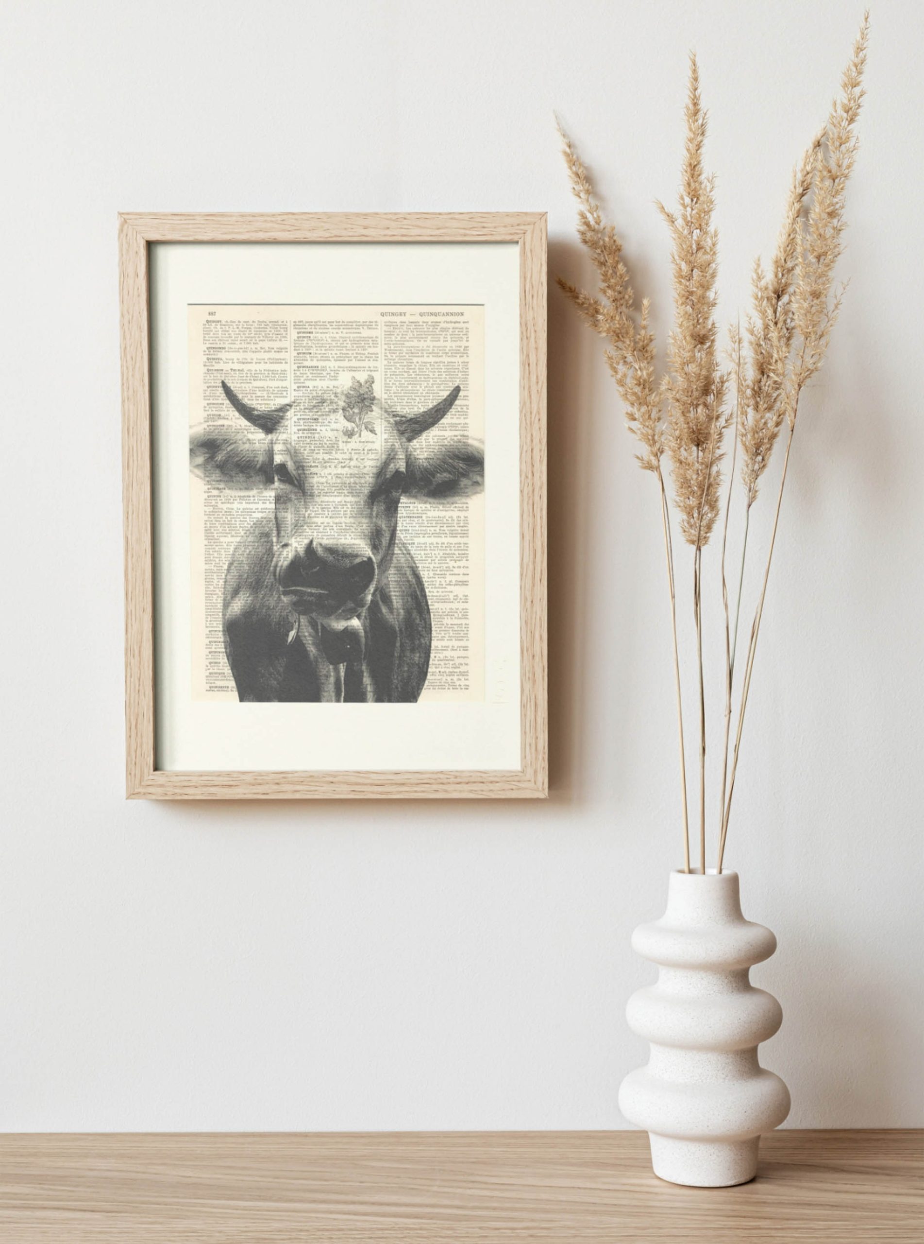 AFFICHE VINTAGE VACHE – Image 2