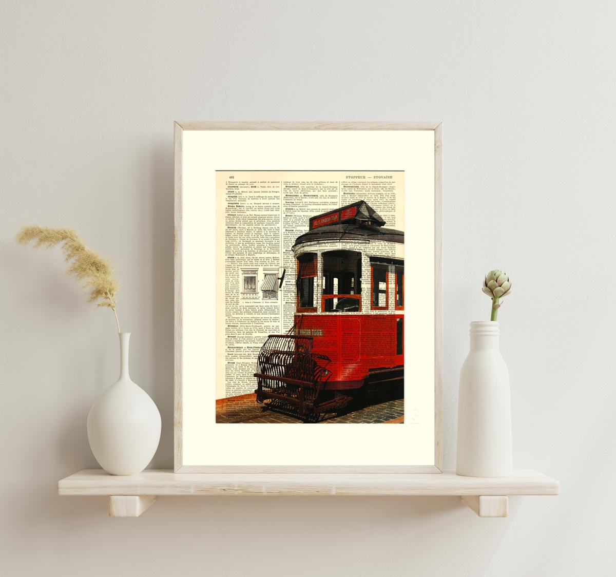 AFFICHE VINTAGE TRAMWAY – Image 2